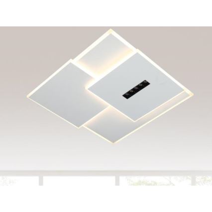 Himmennettävä LED-kattovalaisin LED/95W/230V 3000-6500K valkoinen + kauko-ohjaus