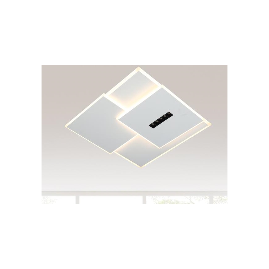 Himmennettävä LED-kattovalaisin LED/95W/230V 3000-6500K valkoinen + kauko-ohjaus