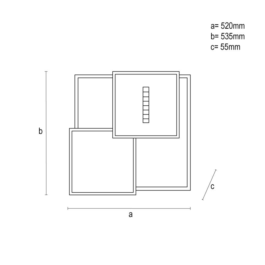 Himmennettävä LED-kattovalaisin LED/95W/230V 3000-6500K valkoinen + kauko-ohjaus