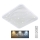Himmennettävä LED-kattovalaisin NERIS LED/60W/230V 2700-6500K 53x53 cm + kauko-ohjaus