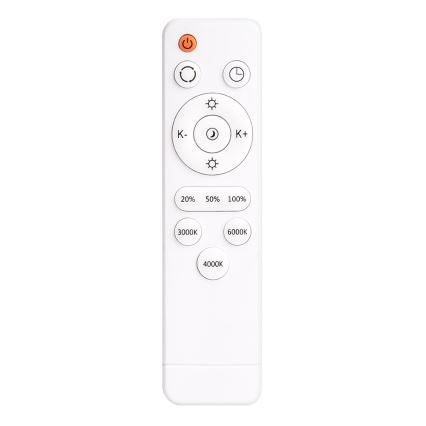 Himmennettävä LED-kattovalaisin PIRIUS LED/80W/230V + Kauko-ohjaus
