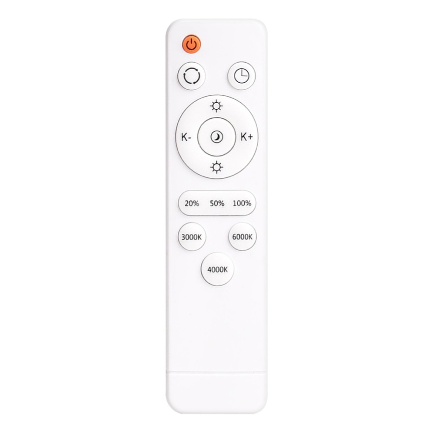 Himmennettävä LED-kattovalaisin PIRIUS LED/80W/230V + Kauko-ohjaus