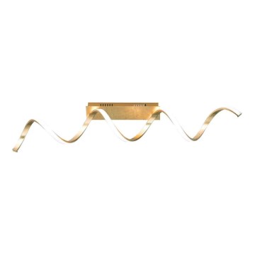 Himmennettävä LED-kattovalaisin RUSSEL LED/32W/230V kultainen