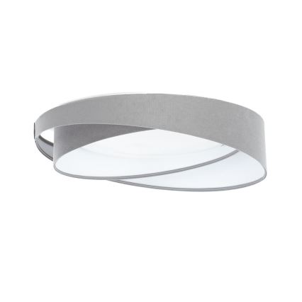 Himmennettävä LED-kattovalaisin SMART GALAXY MODERN LED/24W/230V 3000-6500K halkaisija 55 cm harmaa/valkoinen + kaukosäädin