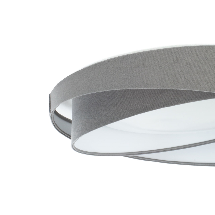 Himmennettävä LED-kattovalaisin SMART GALAXY MODERN LED/24W/230V 3000-6500K halkaisija 55 cm harmaa/valkoinen + kaukosäädin