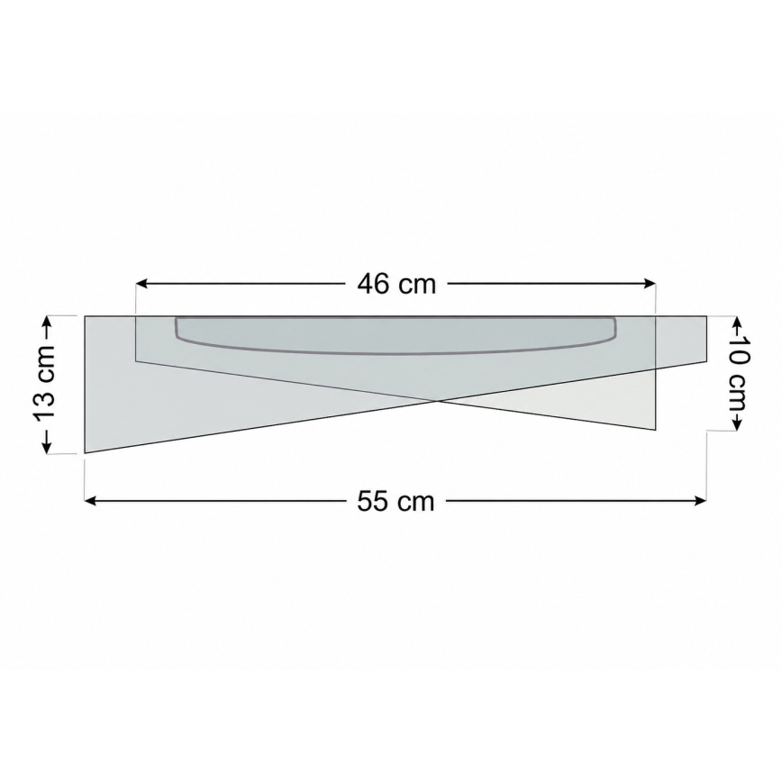 Himmennettävä LED-kattovalaisin SMART GALAXY MODERN LED/24W/230V 3000-6500K halkaisija 55 cm harmaa/valkoinen + kaukosäädin