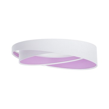 Himmennettävä LED-kattovalaisin SMART GALAXY MODERN LED/24W/230V 3000-6500K Ø 55 cm valkoinen/violetti + kaukosäädin