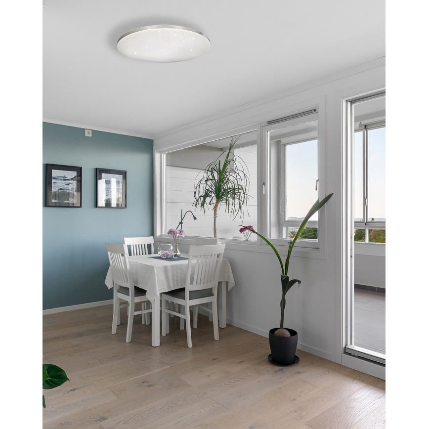 Himmennettävä LED-kattovalaisin VENTA LED/36W/230V 2700-6500K halkaisija 48 cm + kauko-ohjaus