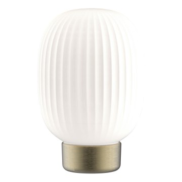 Himmennettävä LED-kosketuspöytävalaisin LATTE LED/1,8W/5V USB 2000 mAh kulta/valkoinen
