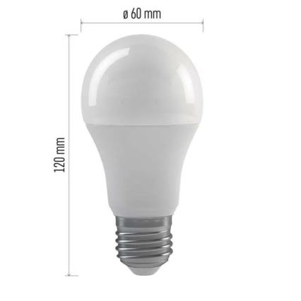 Himmennettävä LED-lamppu A60 E27/10,5W/230V 2700K