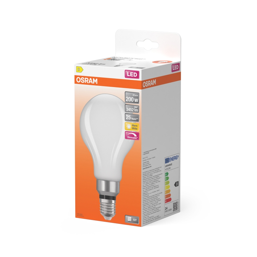Himmennettävä LED-lamppu STAR E27/24W/230V 2700K - Osram