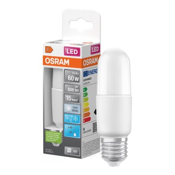 Himmennettävä LED-lamppu STICK E27/8,5W/230V 4000K - Osram