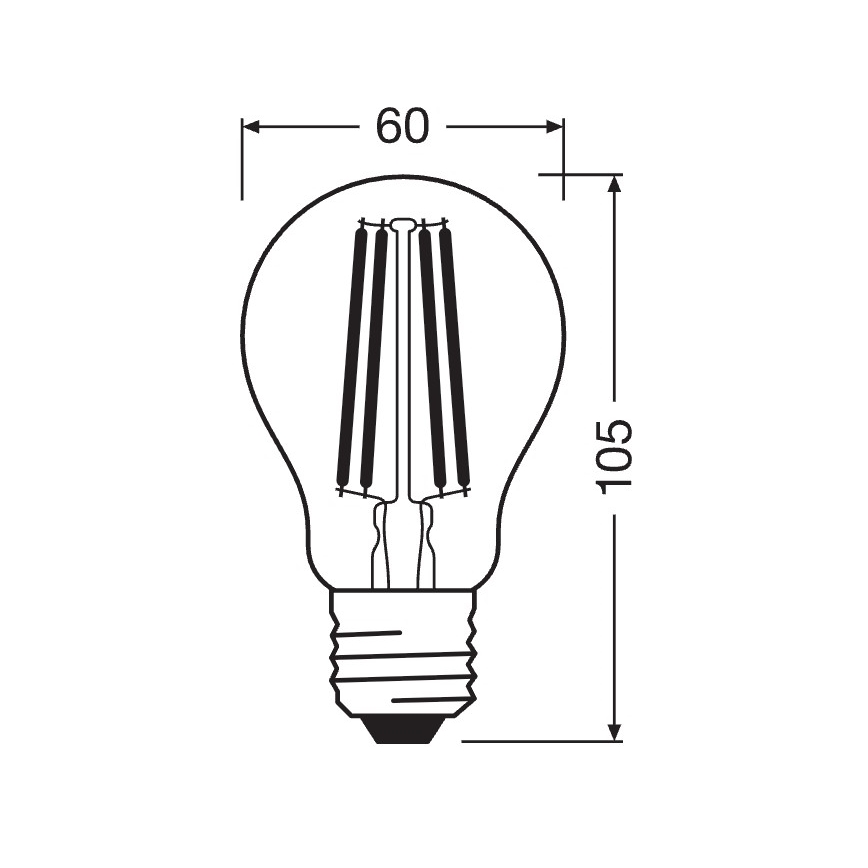 Himmennettävä LED-lamppu SUPERSTAR VINTAGE E27/11W/230V 4000K - Osram