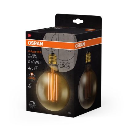 Himmennettävä LED-lamppu VINTAGE FILAMENT E27/5,8W/230V 2200K - Osram