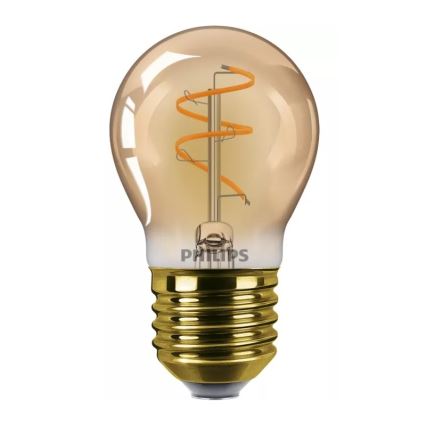 Himmennettävä LED-lamppu VINTAGE Philips P45 E27/3,1W/230V 2200K CRI 90