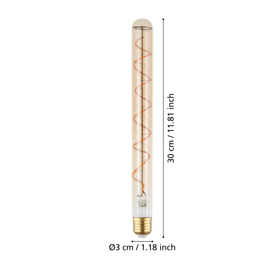 Himmennettävä LED-lamppu VINTAGE T30 E27/4W/230V 1600K - Eglo 110297