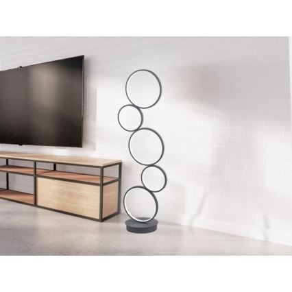 Himmennettävä LED-lattiavalaisin LED/85W/230V 3000-6500K + kaukosäädin