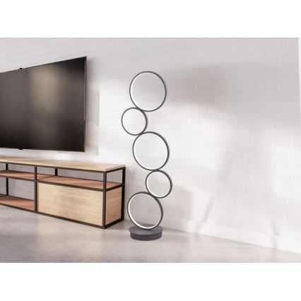 Himmennettävä LED-lattiavalaisin LED/85W/230V 3000-6500K + kaukosäädin