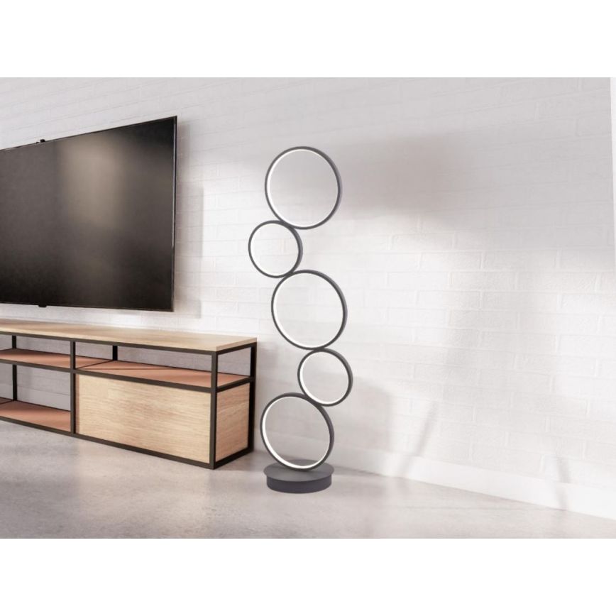 Himmennettävä LED-lattiavalaisin LED/85W/230V 3000-6500K + kaukosäädin