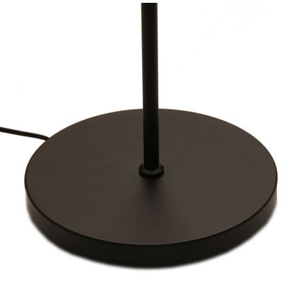 LED-himmennettävä lattiavalaisin NORA LED/25W/230V 2200/3000/4000K + LED/5W 3000K musta + kaukosäädin