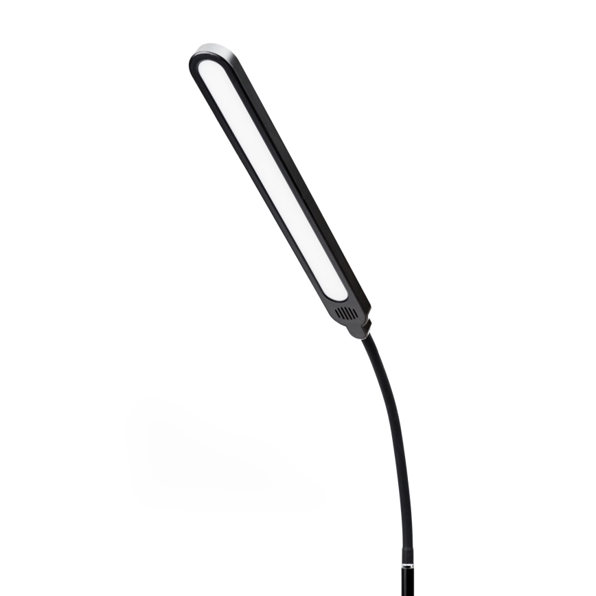 Himmennettävä LED-lattiavalaisin SIGNUS LED/10W/230V 3000/4500/6500K musta