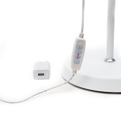 Himmennettävä LED-lattiavalaisin SIGNUS LED/10W/230V 3000/4500/6500K valkoinen