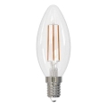 Himmennettävä LED-polttimo FILAMENT C35 E14/6W/230V 3000K