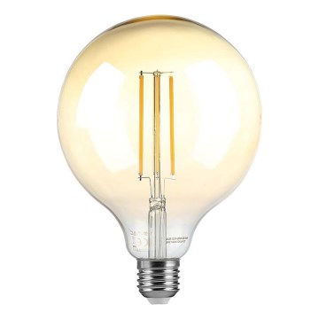 Himmennettävä LED-polttimo FILAMENT G125 E27/8W/230V 2200K