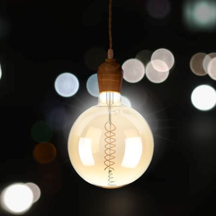 Himmennettävä LED-polttimo FILAMENT G200 E27/8W/230V 1800K