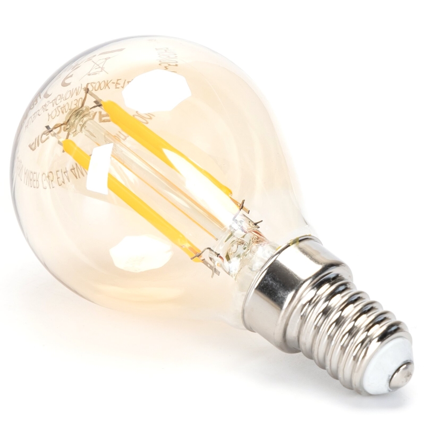 Himmennettävä LED-polttimo FILAMENT G45 E14/4W/230V 2200K - Aigostar