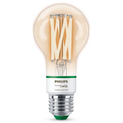 Himmennettävä LED-polttimo Philips A60 E27/4,3W/230V 2700-4000K CRI 90 Wi-Fi