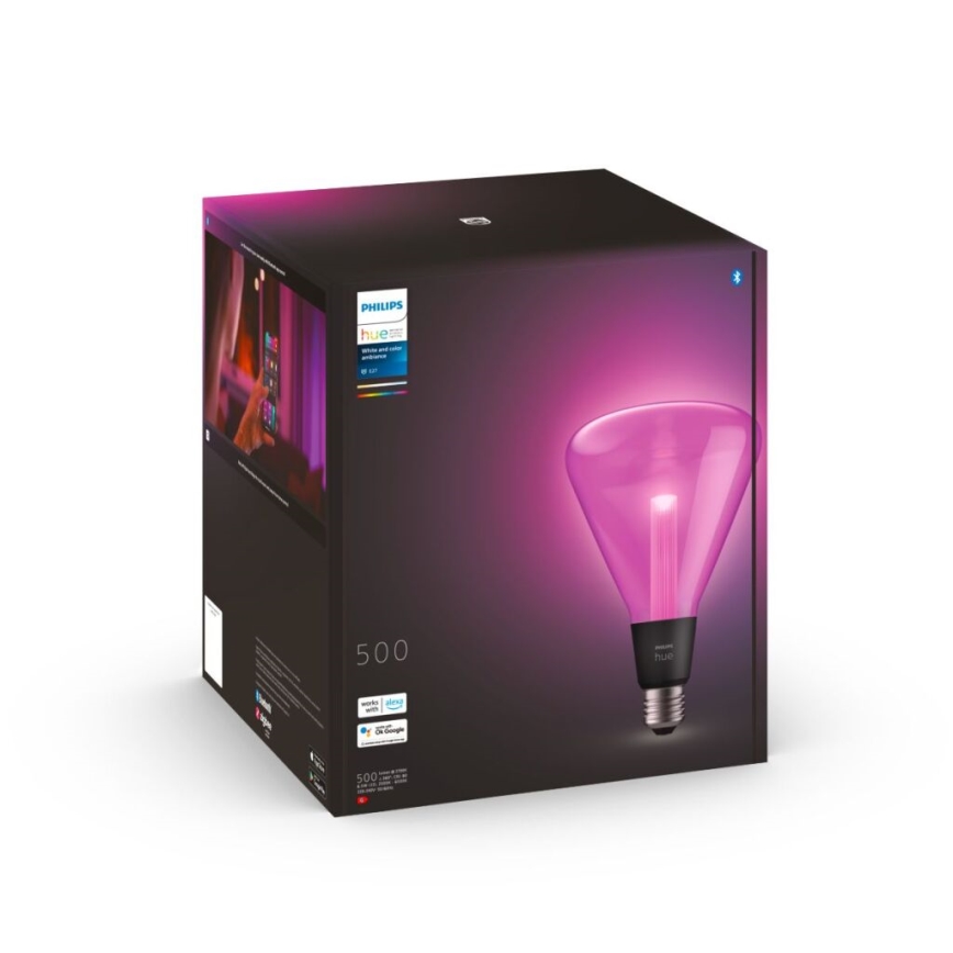 LED RGBW Himmennettävä polttimo Philips Hue White And Color Ambiance E27/6,5W/230V 2000-6500K