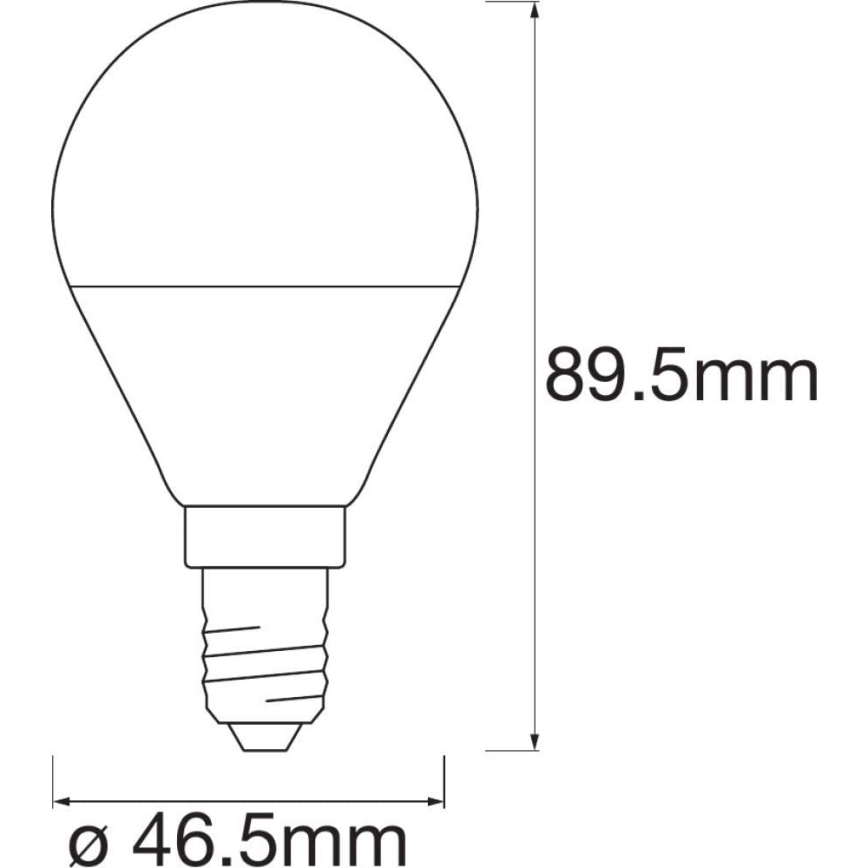 Himmennettävä LED-polttimo SMART+ E14/5W/230V 2700K Wi-Fi - Ledvance