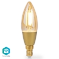 Himmennettävä LED-polttimo Smartlife E14/4,9W/230V 1800-3000K Wi-Fi Tuya