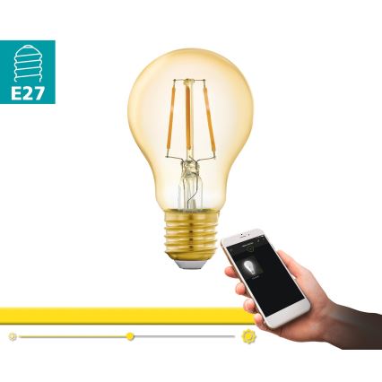 Himmennettävä LED-polttimo VINTAGE E27/5,5W/230V 2200K - Eglo 11864