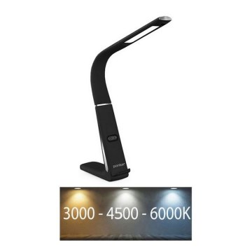 Himmennettävä LED-pöytävalaisin langattomalla latauksella ja sensori LORD EVO LED/8W/230V 3000K/4500K/6000K musta