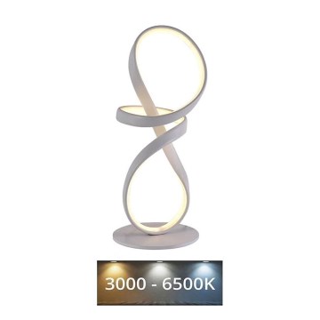 Himmennettävä LED-pöytävalaisin LED/26W/230V 3000/4000/6500K valkoinen