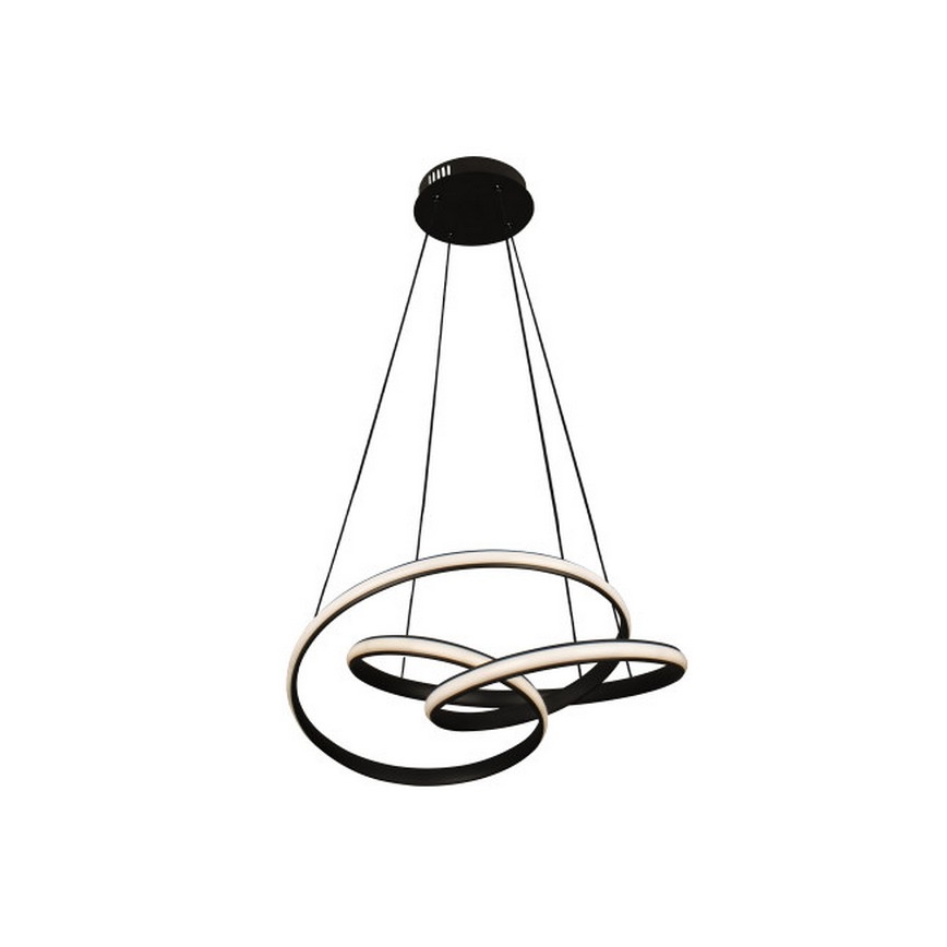 Himennettävä LED-riippuvalaisin vaijerilla LED/85W/230V 3000–6500K Ø 49 cm + kaukosäädin