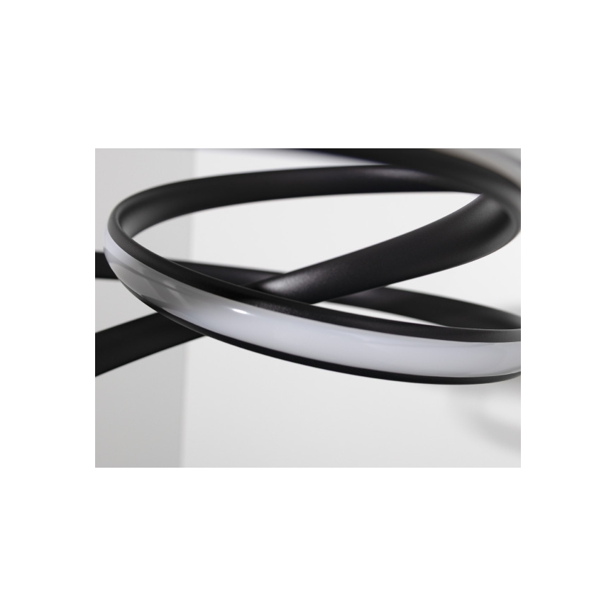 Himennettävä LED-riippuvalaisin vaijerilla LED/85W/230V 3000–6500K Ø 49 cm + kaukosäädin