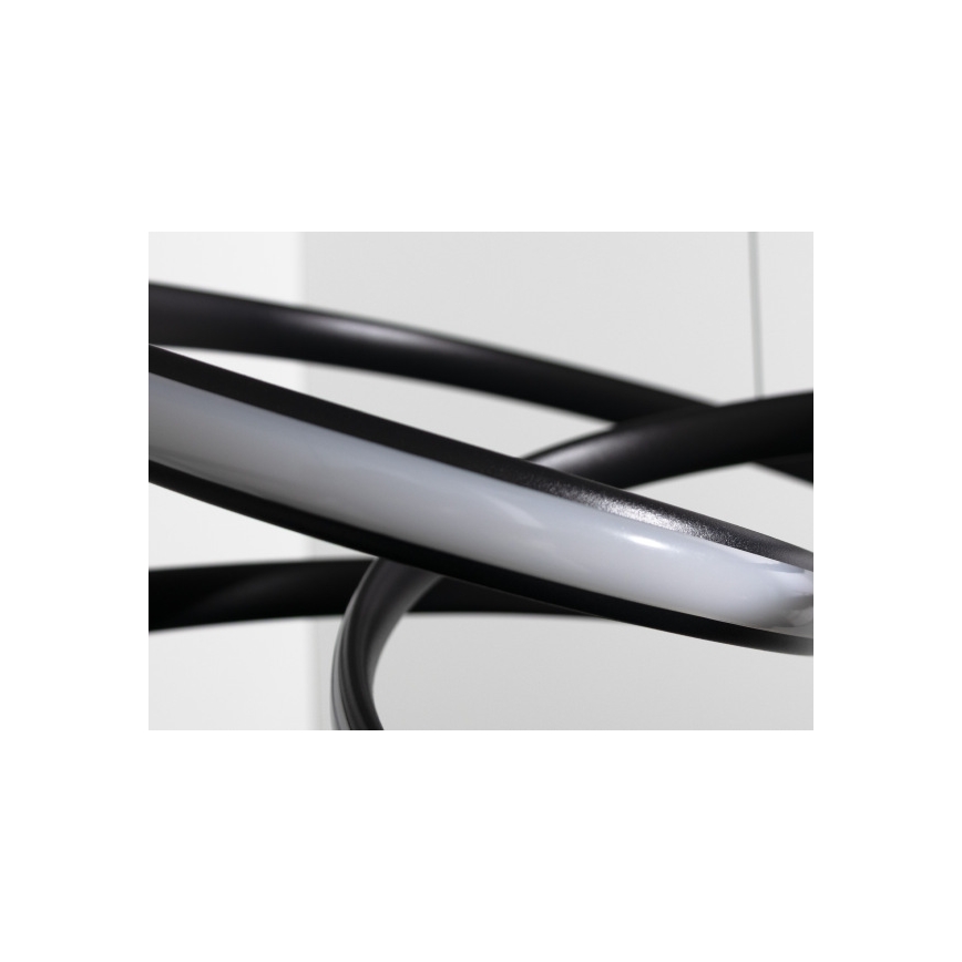 Himennettävä LED-riippuvalaisin vaijerilla LED/85W/230V 3000–6500K Ø 49 cm + kaukosäädin