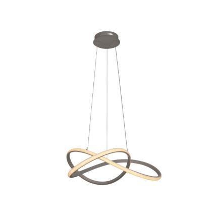 Himmennettävä LED-riippuvalaisin vaijerilla LED/85W/230V 3000–6500K Ø 60 cm + kaukosäädin