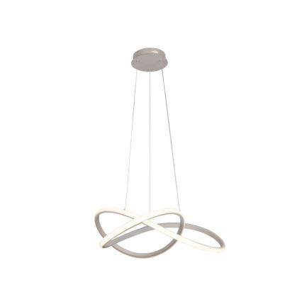 Himmennettävä LED-riippuvalaisin vaijerilla LED/85W/230V 3000–6500K Ø 60 cm + kaukosäädin