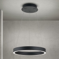 himmennettävä LED-riippuvalaisin vaijerilla KOLK LED/40W/230V 2700/3000/4000K halkaisija 40 cm musta