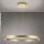 himmennettävä LED-riippuvalaisin vaijerilla KOLK LED/80W/230V 2700/3000/4000K Ø 80 cm kultainen
