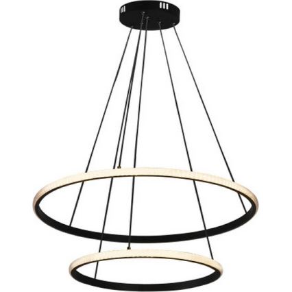 LED-himmennettävä riippuvalaisin vaijerilla LED/55W/230V 3000–6500K Ø 60 cm + kaukosäädin