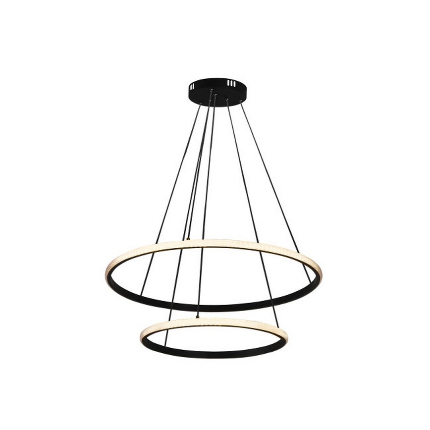 LED-himmennettävä riippuvalaisin vaijerilla LED/55W/230V 3000–6500K Ø 60 cm + kaukosäädin