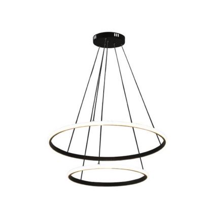 LED-himmennettävä riippuvalaisin vaijerilla LED/55W/230V 3000–6500K Ø 60 cm + kaukosäädin