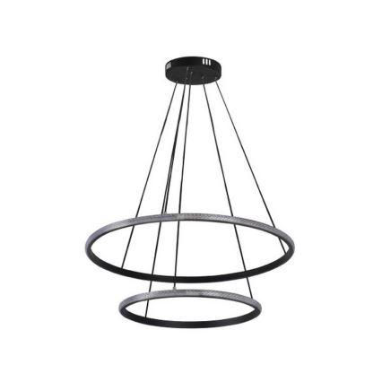 LED-himmennettävä riippuvalaisin vaijerilla LED/55W/230V 3000–6500K Ø 60 cm + kaukosäädin