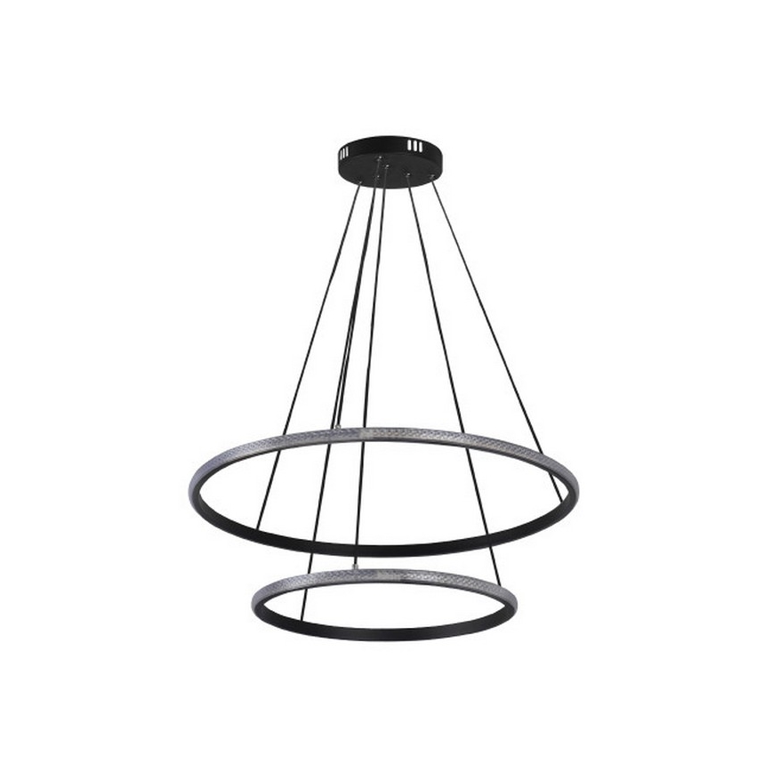 LED-himmennettävä riippuvalaisin vaijerilla LED/55W/230V 3000–6500K Ø 60 cm + kaukosäädin