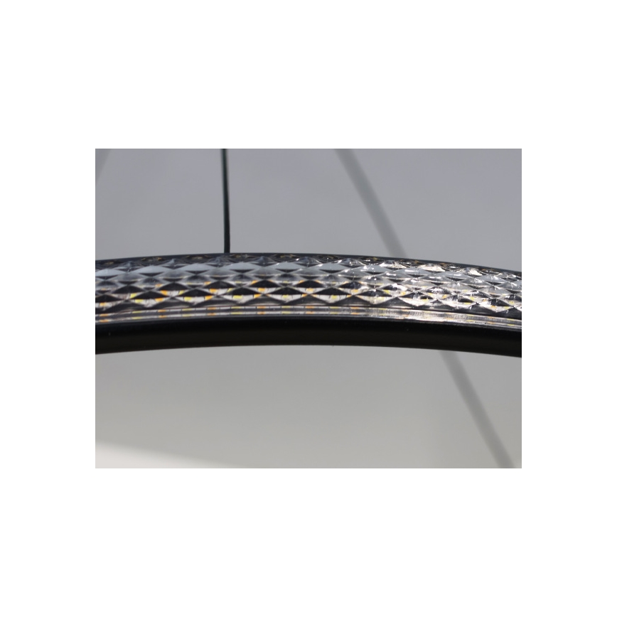 LED-himmennettävä riippuvalaisin vaijerilla LED/55W/230V 3000–6500K Ø 60 cm + kaukosäädin